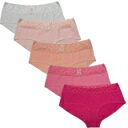 Be You 【 Pack Lace Trim Shortie Briefs Women Ombre 】 インナー 下着 ナイトウェア レディース インナー 下...