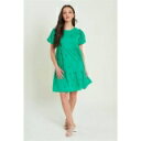 Be You 【 You Broderie Mini Dress Women Green 】 ドレス レディースファッション ドレス レディース green 緑...