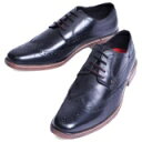 ランブレッタ Lambretta 【 Brogue Men Black 】 靴 メンズ靴 ローファー メンズ 黒色 ブラック