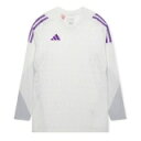 アディダス Adidas 【 Tiro 23 Pro Long Sleeve Goalkeeper Top Juniors Kids Core White 】 ...