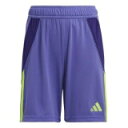 アディダス Adidas 【 Tiro 24 Football Shorts Juniors Kids Prpl/Green 】 フットボール ショーツ スポー...