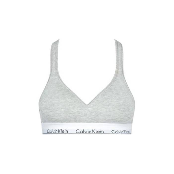 Х󥯥饤 Calvin Klein  Cotton Bralette Lightly Lined Women Grey  ...