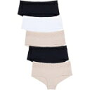 Be You 【 5 Pack Lace Trim Shortie Briefs Women Multi 】 インナー 下着 ナイトウェア レディース インナー...