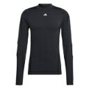 アディダス Adidas 【 Techfit Cold.rdy Long Sleeve Top Mens Men Black 】 Sleeve スリーブ メンズ...