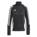 アディダス Adidas 【 Tiro 24 Training Top Womens Women Black/White 】 トレーニング レディース スポーツ...