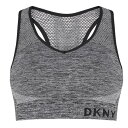 ダナキャランニューヨーク Dkny 【 Seamless Bra Women Heather Grey 】 スポーツ アウトドア スポーツウェア アクセサリー ...