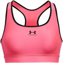 アンダーアーマー Under Armour 【 Heatgear Armour Mid Padless Sports Bra Womens Women 】 ミッド レディース スポーツ アウトドア スポーツウェア アクセサリー スポーツ用インナー レディースインナー ス(4)