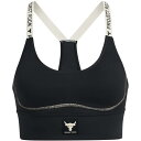 アンダーアーマー Under Armour 【 Armour Pjt Rock Infty Mid Bra Medium Impact Sports Womens Women Black/Ivory 】 ミッド インパクト レディース スポーツ アウトドア スポーツウェア アクセサリー スポーツ用イン(4)