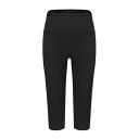 Slazenger 【 Capri Ladies Women Black 】 スポーツ アウトドア フィットネス トレーニング ウェア レディースウェア パンツ レディース 黒色 ブラック(4)