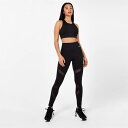 Everlast 【 Contour Panel Leggings Womens Women Black Mesh 】 レギンス・タイツ レディース スポーツ ...