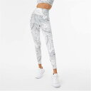 Usa Pro 【 Core High Rise Leggings Womens Women Linear Floral 】 コア ハイ ライズ レギンス・タイ...