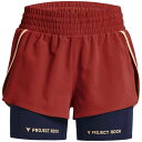 アンダーアーマー Under Armour 【 Armour Pjt Rck Leg Day Flex Short Gym Womens Women Red 】...