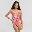 Be You 【 Plunge Swimsuit Womens Women Paisley 】 水着 レディース レディースファッション 水着 レディース