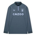 Castore 【 Aston Villa Staff Training Quarter Zip Midlayer Top Juniors Kids 】 トレー...