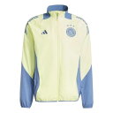 アディダス Adidas 【 Ajax Amsterdam Pre Match Jacket 2024 2025 Adults Men Yellow 】 マッチ...