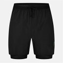 Karrimor 【 X 2In1 Short Mens Men Black 】 メンズ スポーツ アウトドア ランニング マラソン ウェア メンズウェア メン...