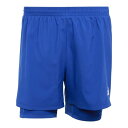 アディダス Adidas 【 Own The Run 2-In-1 Running Shorts Mens Men Royal Blue 】 ラン ショーツ メ...