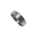 Fabric 【 Stainless Steel Spinner Ring Unisex Rhodium 】 ステンレス Steel スティール ジュエリー アクセサリー 男女兼用アクセサリー 指輪 リング ユニセックス