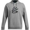 アンダーアーマー Under Armour 【 Splash Hoodie Men Grey/Black 】 フーディー パーカー メンズファッション トップス パーカー メンズ 灰色 グレー 黒色 ブラック(4)
