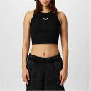 ボス Boss 【 C Evest Crop Vest Women Black 001 】 Crop クロップ ベスト レディースファッション トップス ベスト...