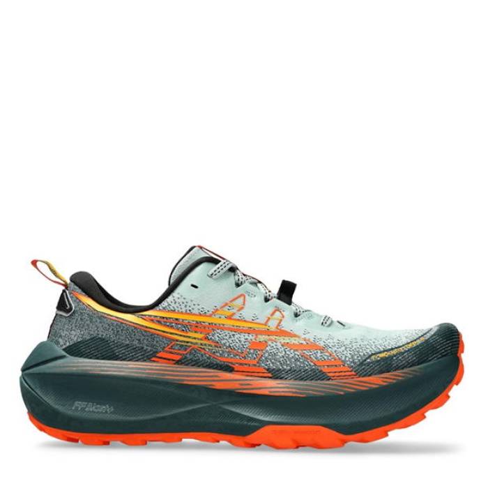 アシックス Asics 【 Trabuco Max 4 Mens Trail Running Shoes Men Moss/Orange 】 マックス メンズ シューズ 運動靴 スポーツ アウトドア ランニング マラソン シューズ メンズシューズ メンズ orange 橙・オレ