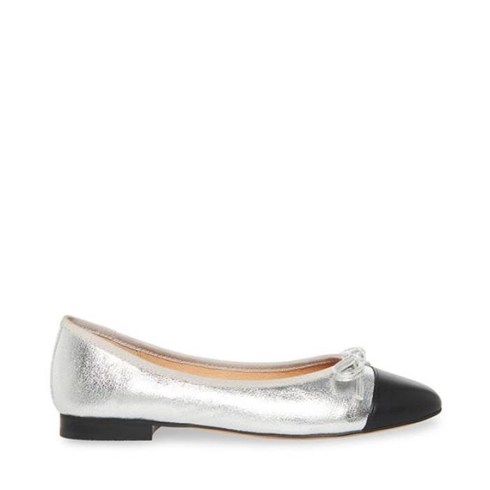 ˥㤨֥ƥ֥ޥǥ Steve Madden  Ellison Bow Ballet Flats Women Silver   ǥ ѥץ ǥ Silver 俧СפβǤʤ25,200ߤˤʤޤ