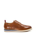 デューンロンドン Dune London 【 Britle Brogues Men Tan 511 】 靴 メンズ靴 ローファー メンズ