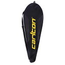Carlton 【 Head Cover Unisex Black/Yellow 】 スポーツ アウトドア バドミントン バッグ ユニセックス 黒色 ブラック ...