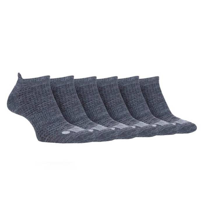 Jeep 【 6 Pack Trainer Socks Mens Men Charcoal 】 トレーナー ソックス・靴下 メンズ インナー 下着..