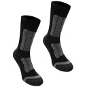 Karrimor 【 2Pk Trekking Socks Juniors Kids Black 】 ソックス・靴下 キッズ ベビー マタニティ キッズファッシ...