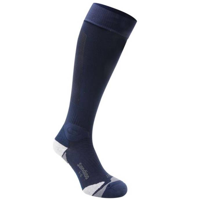 Sondico 【 Elite Football Socks Men Navy 】 エリート フットボール ソックス・靴下 スポーツ アウトドア サッカー フッ...