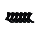 Firetrap 【 6Pk Crw Sock Mens Men Black 】 メンズ インナー 下着 ナイトウェア メンズ 靴下 レッグウェア 靴下 メンズ 黒色 ブラック