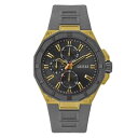 ゲス Guess 【 R2 Watch Unisex Gold/Black 】 Watch ウォッチ・時計 腕時計 男女兼用腕時計 ユニセックス ゴールド 黒色...