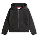 ヒューゴ Hugo 【 Logo Zip Hoodie Kids 】 ロゴ フーディー パーカー キッズ ベビー マタニティ キッズファッション トップス パー...