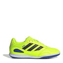 アディダス Adidas 【 Super Sala Junior Indoor Court Football Boots Kids Lemon/Blue 】 コ...