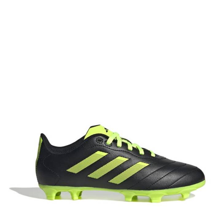 ǥ Adidas  Goletto Firm Ground Football Boots Juniors Kids Core Bl...