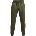 アンダーアーマー Under Armour 【 Essential Fleece Jogger Men Green 】 フリース ジョガーパンツ スポーツ アウトドア フィットネス トレーニング ウェア メンズウェア パンツ メンズ green 緑・グリーン