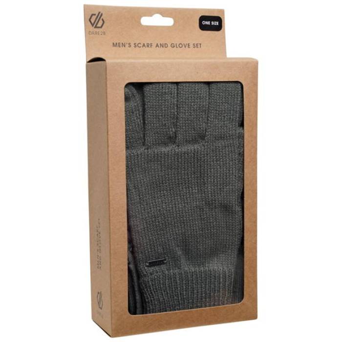 ǥġӡ Dare 2B  Knitted Gloves Gift Set Mens Unisex Duck Green   ...