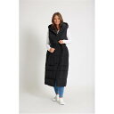 Be You 【 Longline Belted Padded Gilet Women 】 Padded パッド ジレ レディースファッション トップス ベスト ジレ レディース(4)