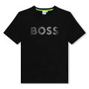 ボス Boss 【 Meta Logo T-Shirt Boys Kids 】 ロゴ Tシャツ キッズ ベビー マタニティ キッズファッション トップス Tシャ...