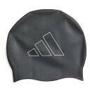 アディダス Adidas 【 3 Stripes Swim Cap Adults Unisex Black/White 】 キャップ 帽子 スポーツ アウトドア 水泳 スイムキャップ 水泳帽 ユニセックス 黒色 ブラック 白色 ホワイト
