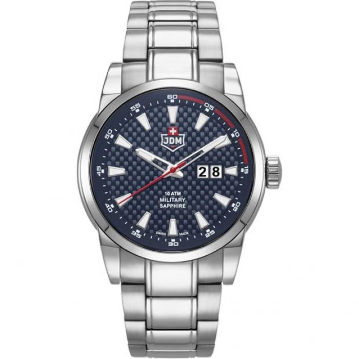 Jdm Military 【 Watch Unisex Silver And Blue 】 Watch ウォッチ・時計 腕時計 男女兼用腕時計 ユニセックス Silver 銀色・シルバー 青色 ブルー