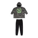 Firetrap 【 Boys Gaming Hoodie And Pant Set Kids Black 】 フーディー パーカー パンツ キッズ ベビー マ...
