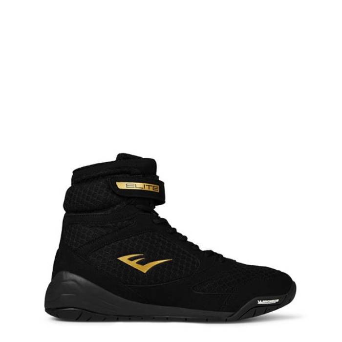 Everlast 【 Pro Elite Boxing Boots Mens Men Black 】 プロ エリート ブーツ メンズ スポーツ アウトドア 格闘...