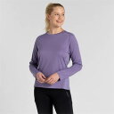 Craghoppers 【 Crag Dynamic Pro Ls Ld99 Women Purple Haze 】 ダイナミック プロ スポーツ アウトドア ...