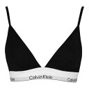 カルバンクライン Calvin Klein 【 Cotton Triangle Bra Women Black 】 インナー 下着 ナイトウェア レディース インナー 下着 ランジェリー ブラジャー レディース 黒色 ブラック(4)
