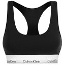 カルバンクライン Calvin Klein 【 Modern Cotton Logo Bralette Women Black 】 モダン ロゴ インナー 下着...
