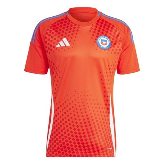 アディダス Adidas 【 Chile Home Shirt 2024 Adults Men Red 】 スポーツ アウトドア サッカー フットサル メンズウ...