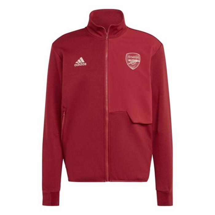 ǥ Adidas  Arsenal Anthem Jacket 2023 2024 Adults Men Craft Red  ...