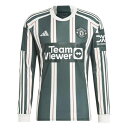 アディダス Adidas 【 Manchester United Away Long Sleeve Shirt 2023 2024 Adults Men 】 ユ...